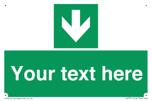 Custom Safe Condition Down arrow